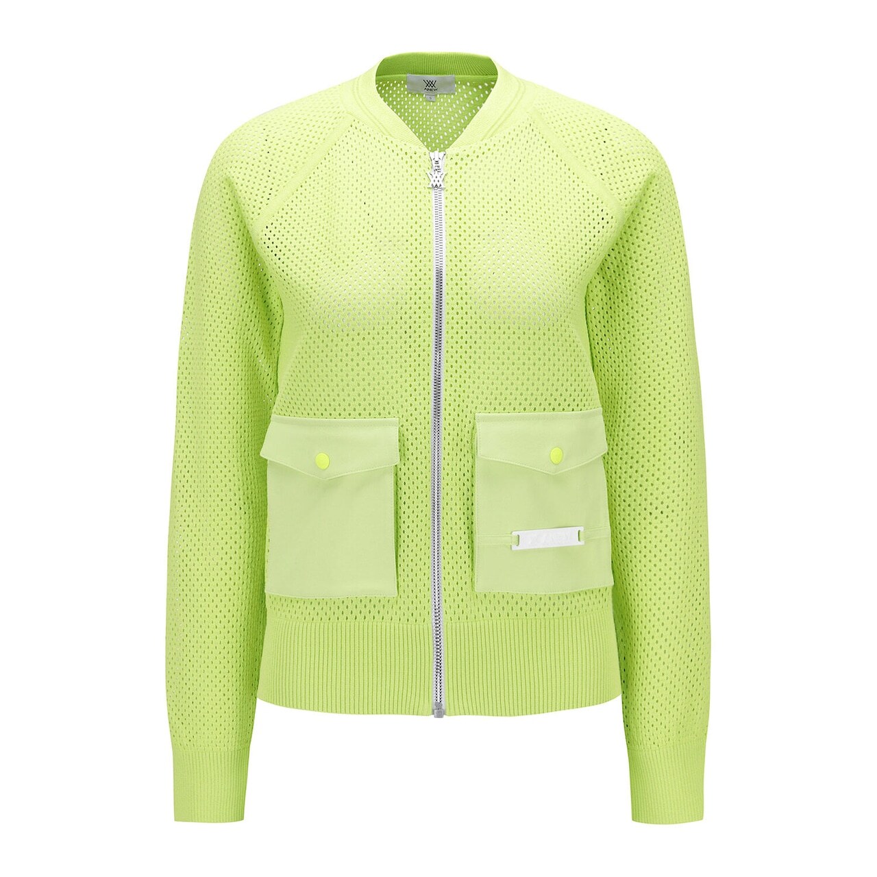 新品❤️anewgolf❤️ジップアップ ANEW GOLF WOMEN MESH ZIP-UP CARDIGAN / アニューゴルフ