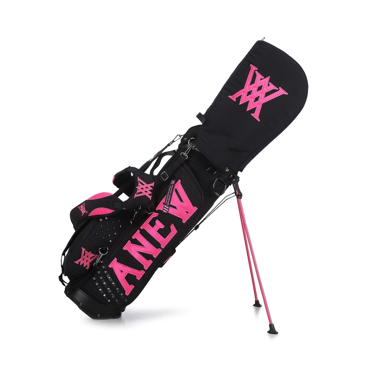 ANEW GOLF アニュー スタンドバッグ ネオンオレンジ スタッズ ANEW GOLF スタンドバッグ入荷✨ | ゴルフ5 プレステージ新宿店