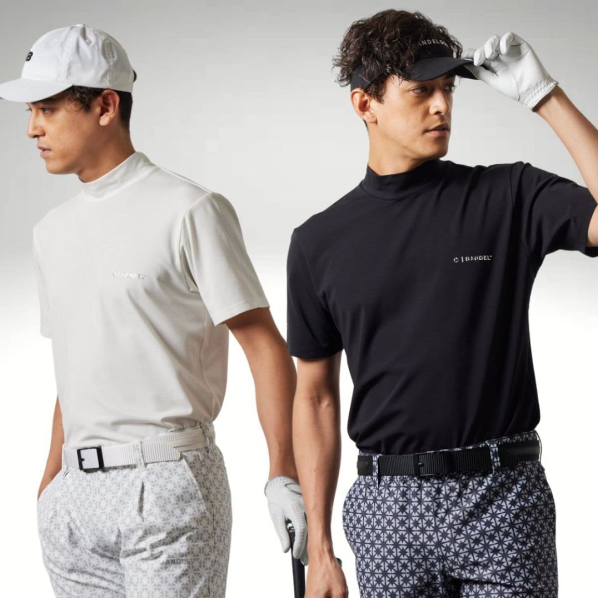 BANDEL モックネックシャツ BANDEL BASIC COOLTECH S/S MOCK NECK SHIRTS MENS【全2色