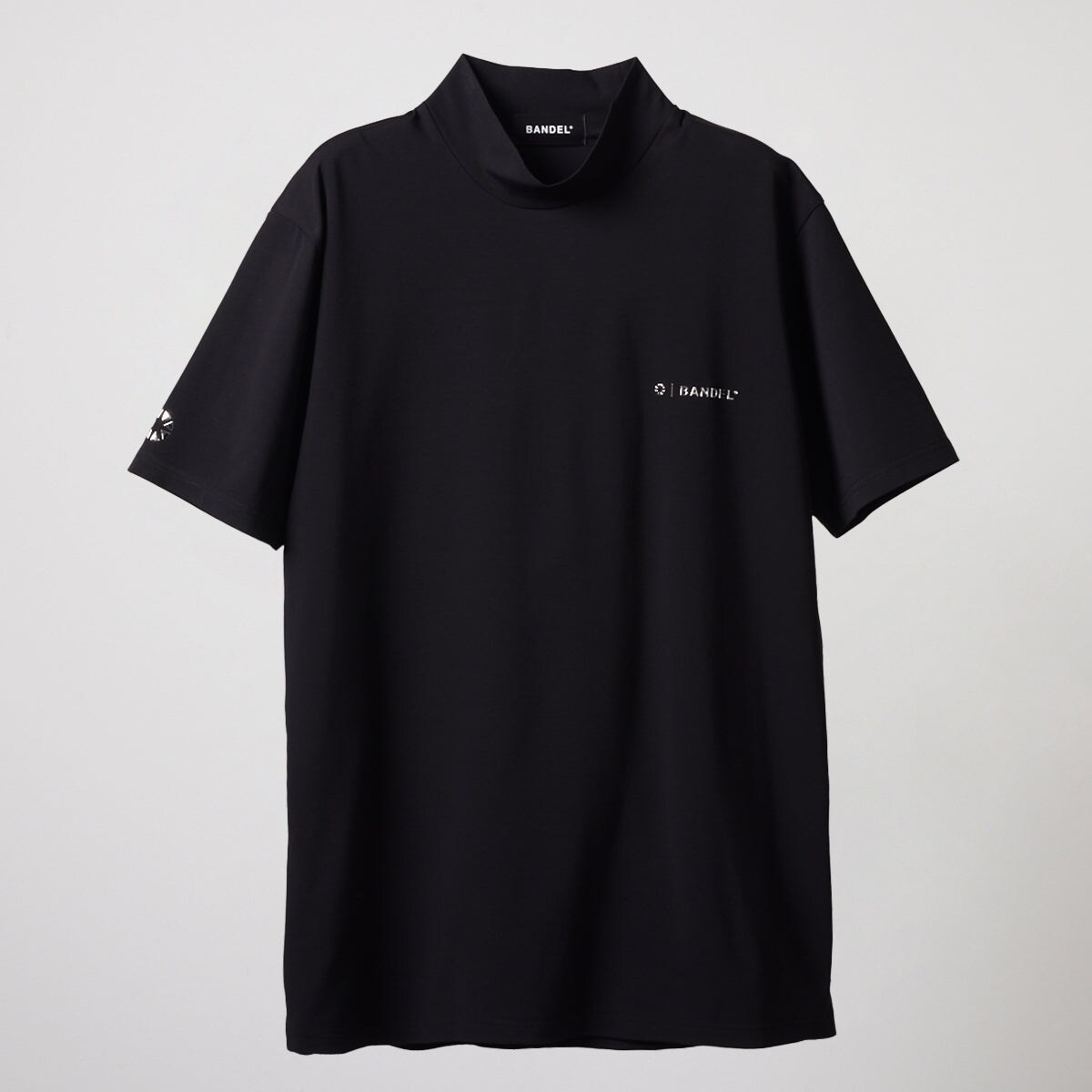 BANDEL モックネックシャツ BANDEL バンデル ゴルフ ウェア SWITCH LOGO 半袖 MOCK NECK