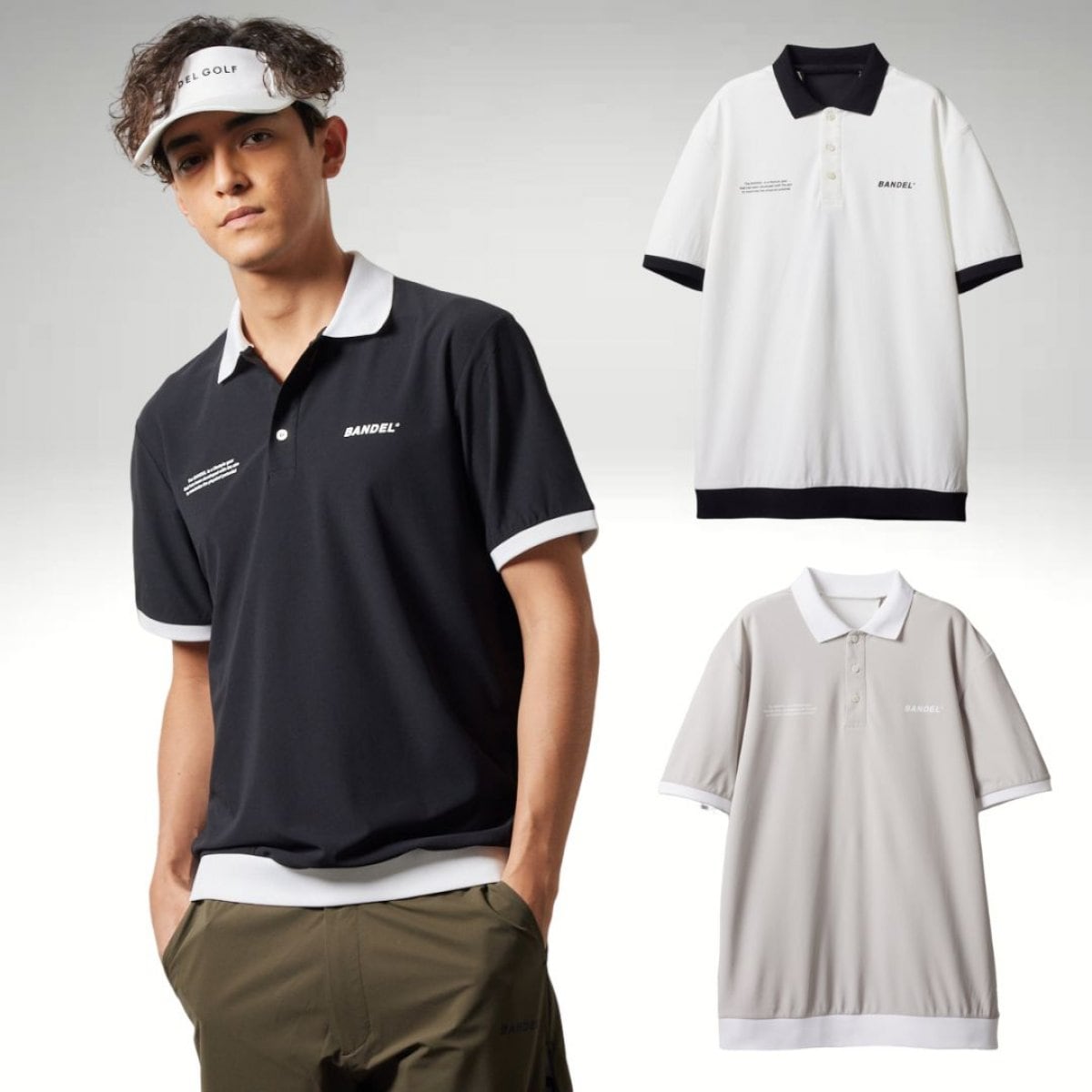【新品・タグ付き】BANDEL バンデル 半袖 ポロシャツ 白×黒 XL 楽天市場】BANDEL×muta Limited S/S POLO Black White バンデル