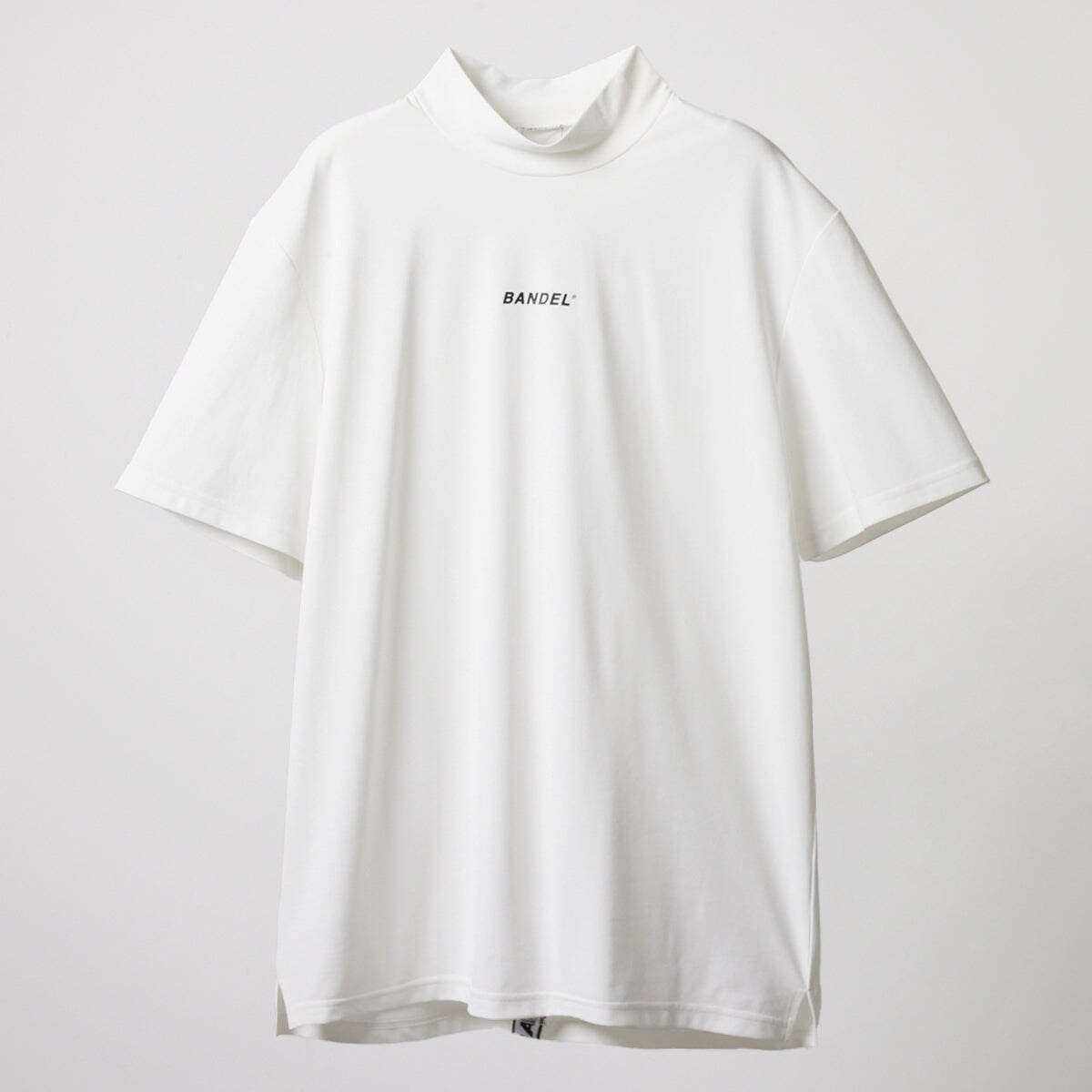 BANDEL STRAIGHT LOGO SS MOCK NECK SHIRTS MENS【全3色