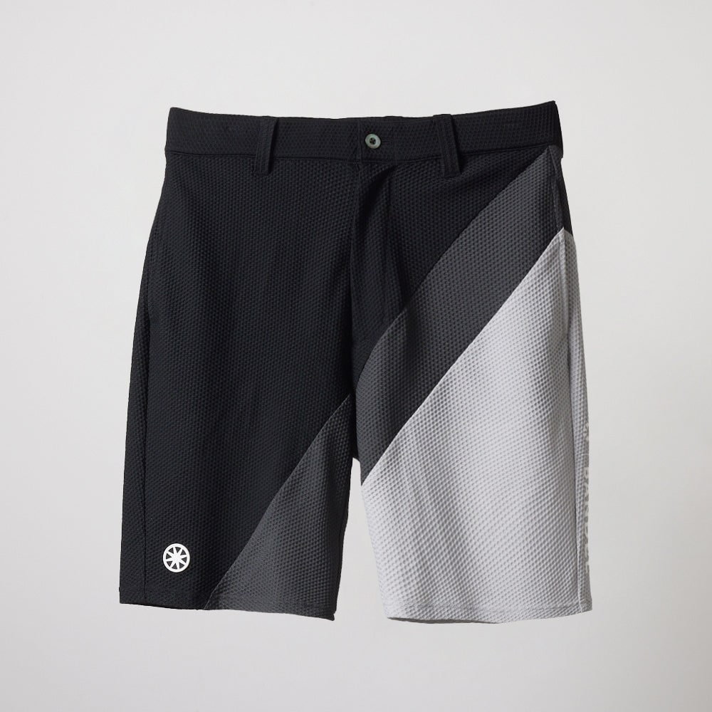 BANDEL STRIPES SWITCH HALF PANTS【全2色】 ――― バンデル ストライプ