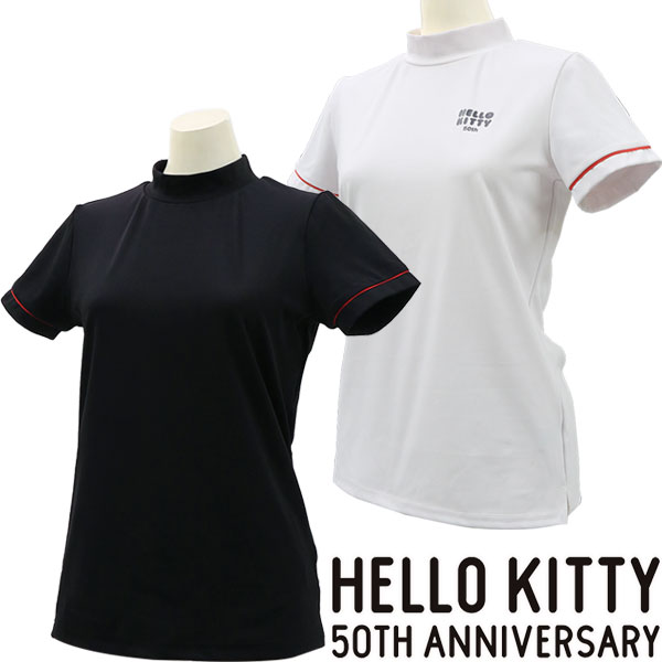 HELLO KITTY ハロー・キティ 50周年 キティ ゴルフ モックネック