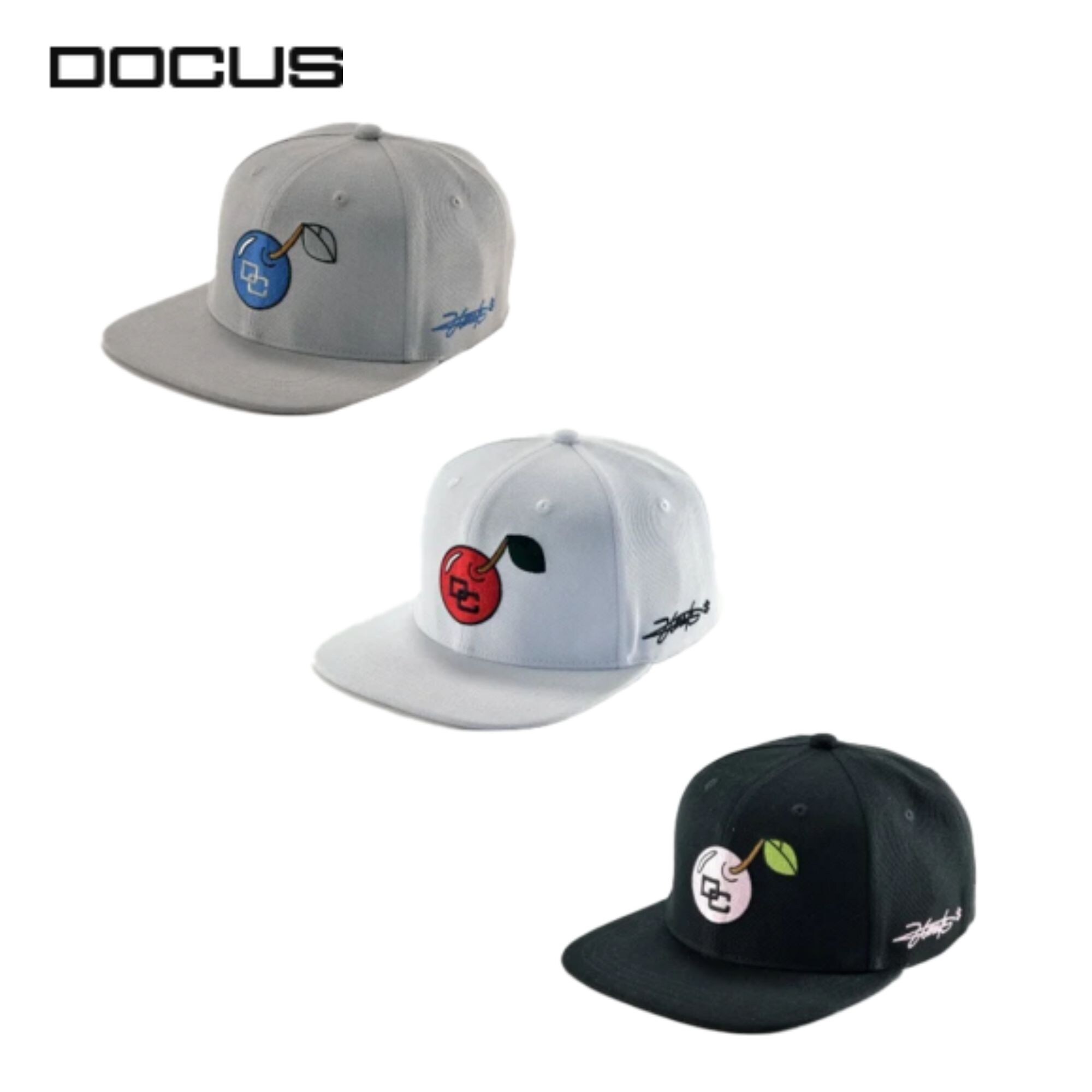 DOCUS Cherry B Flat｜DCCP722｜ゴルフキャップ