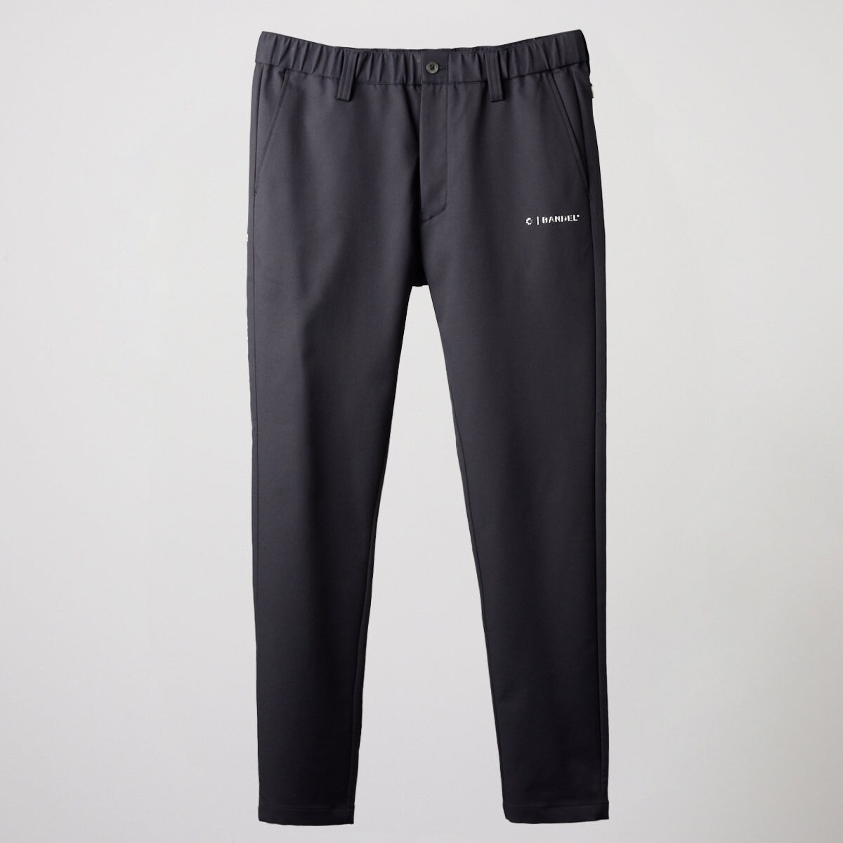 BANDEL SIDE LOGO STRECH TAPERED PANTS／バンデル サイド ロゴ