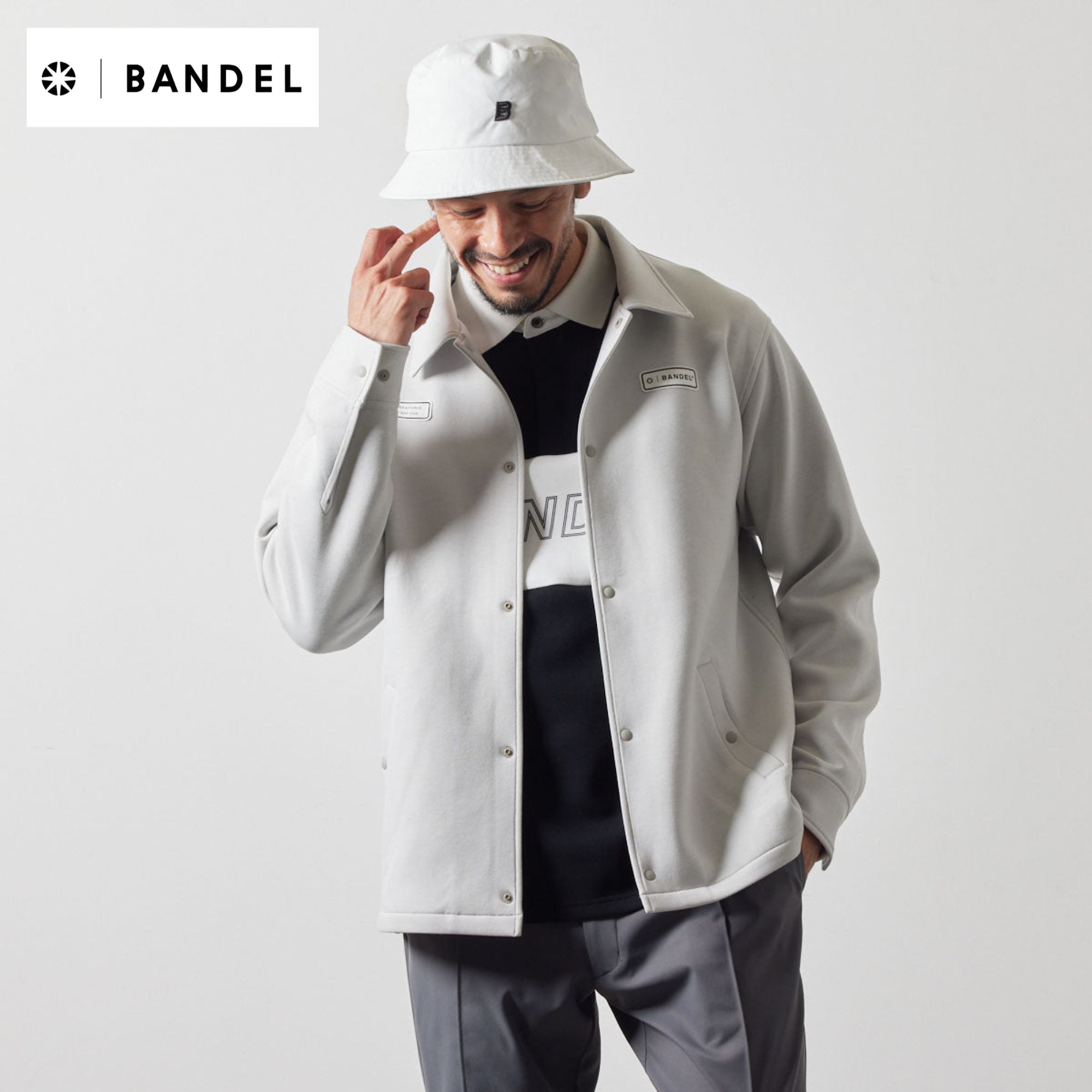 未使用 新品 BANDEL ユーティリティコーチジャケット L BANDEL UTILITY COACH JACKET MENS／バンデル ユーティリティ コーチ