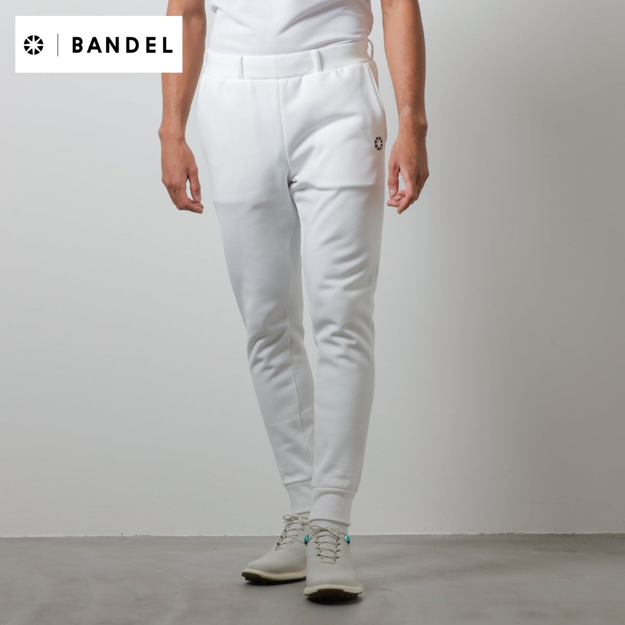 BANDEL BASIC LONG PANTS MENS White / バンデル ベーシック ロング