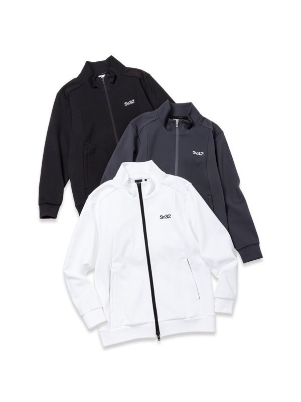sy32 ゴルフジャケット　SPIRAL ZIP UP JACKET XLサイズ sy32 ゴルフジャケット SPIRAL ZIP UP JACKET XLサイズ - メルカリ