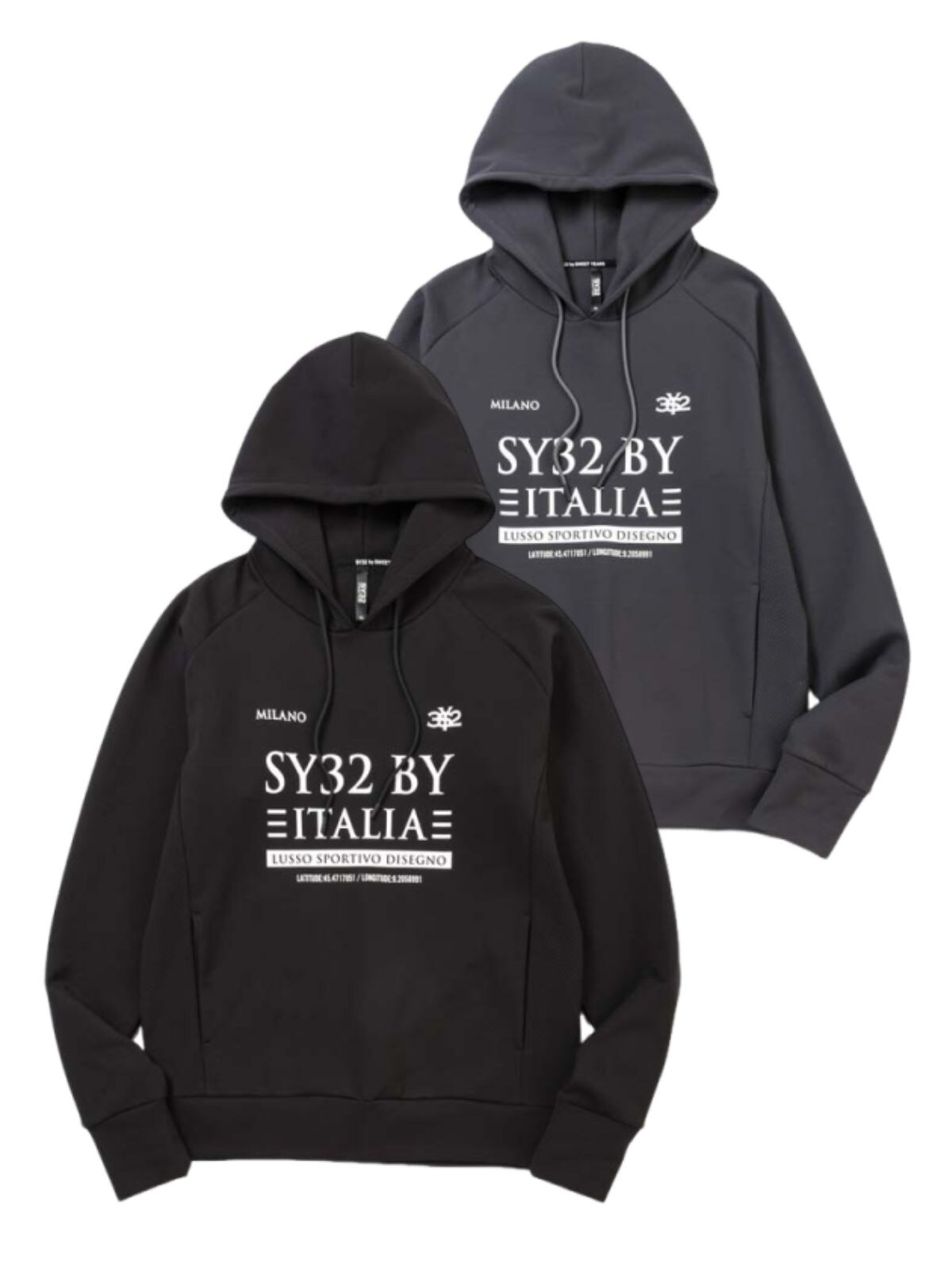 国内発送【SY32 】SPIRAL KNIT P/O HOODIE SPIRAL KNIT P/O HOODIE ― ニット プルオーバー フーディー