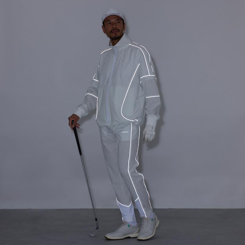 BANDEL PIPING REFLECTOR ZIP UP JACKET ― バンデル パイピング