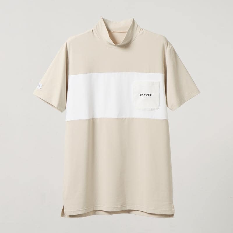 【新品・タグ付き】BANDEL バンデル レディース モックネック ベージュ M 新品・タグ付き】BANDEL バンデル メンズ モックネック 長袖 白 M 新品