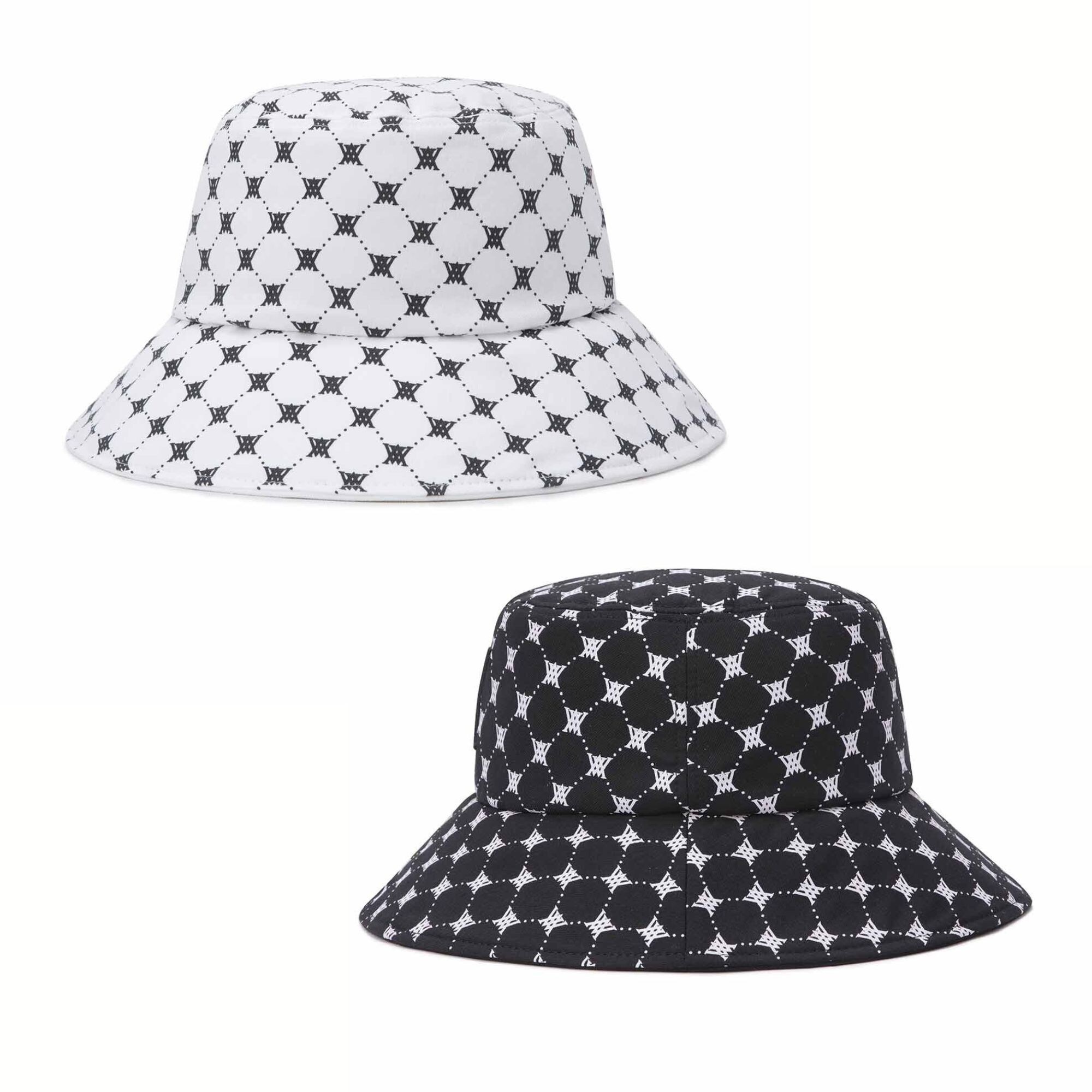 Amazon | アニューゴルフ ANEW DOUBLE LOGO BUCKET HAT アニュー