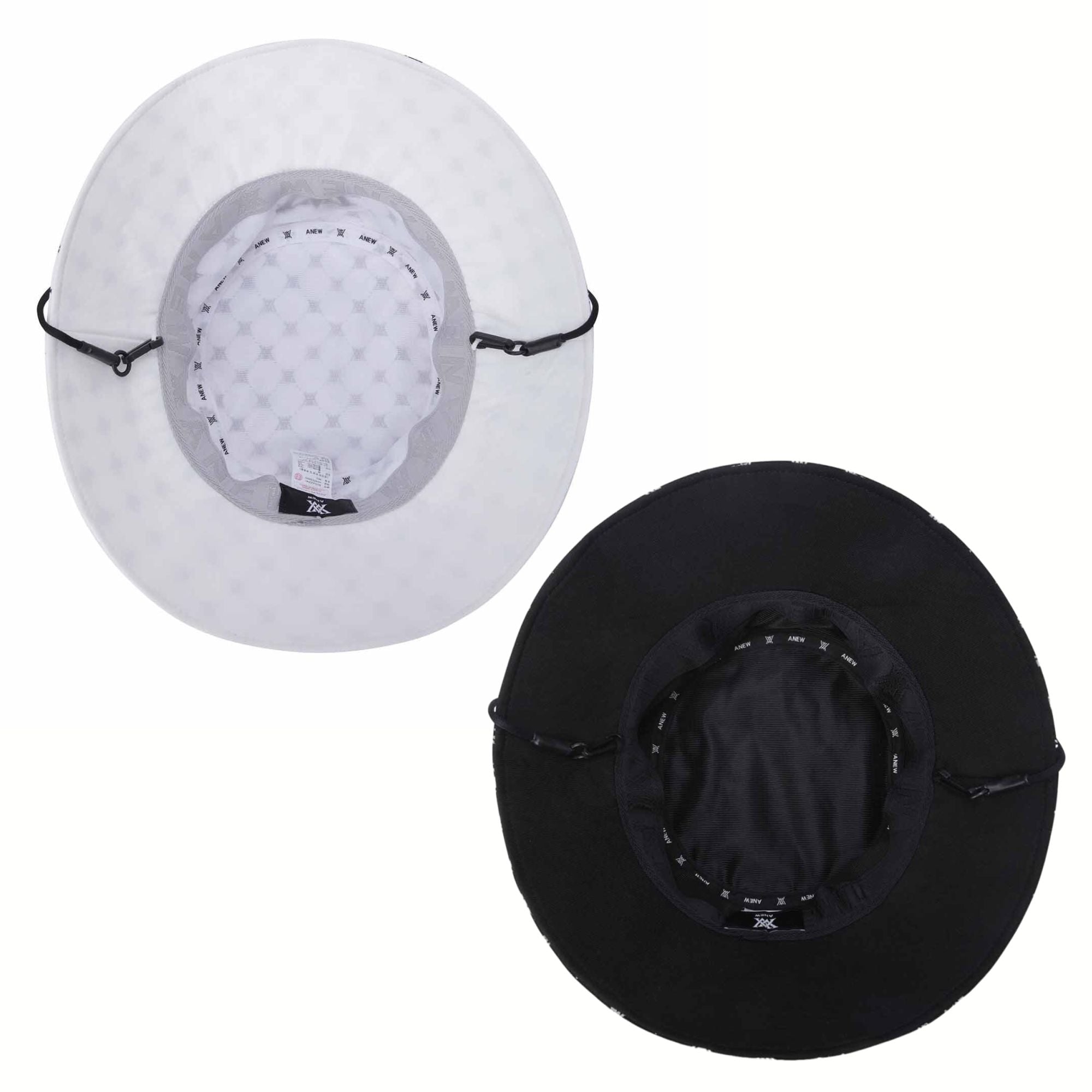 Amazon | アニューゴルフ ANEW DOUBLE LOGO BUCKET HAT アニュー