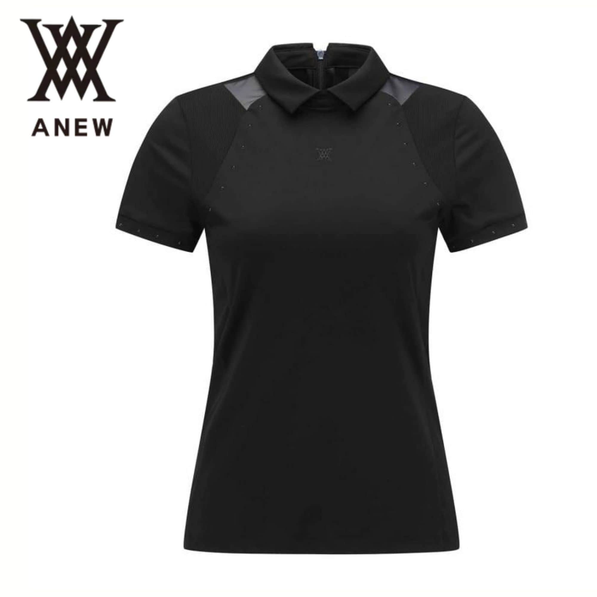 ANEW GOLF WOMEN SM HYBRID SHORT T-SHIRT ― アニューゴルフ SM