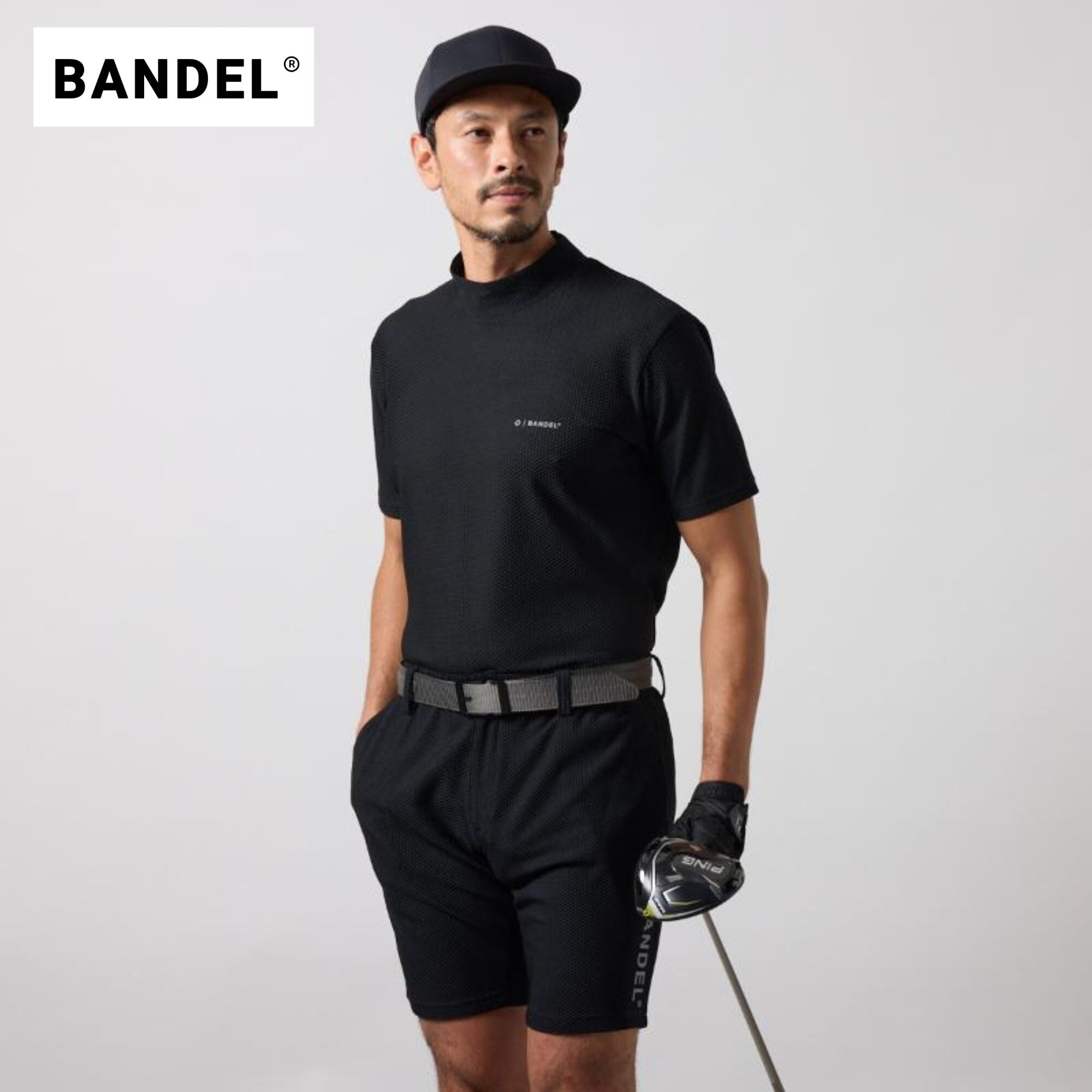 BANDEL ブラック XL ハーフパンツ DRYWAFFLE STRECH HALF PANTS – BANDEL®︎｜公式オンラインストア