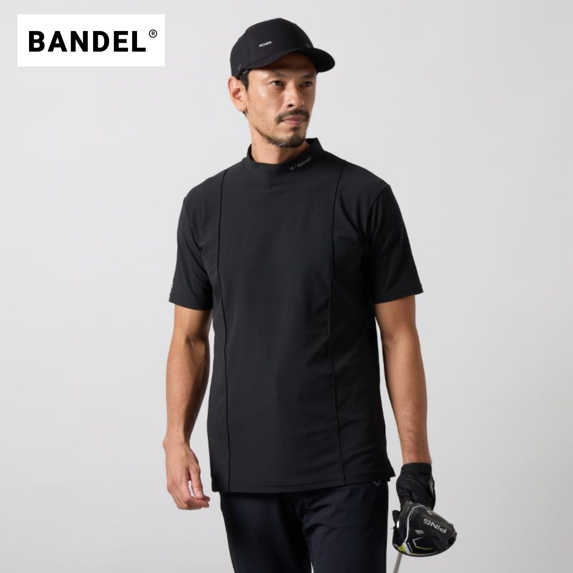 Bandel Golf モックネック グレー（BANDEL バンデル 2024年