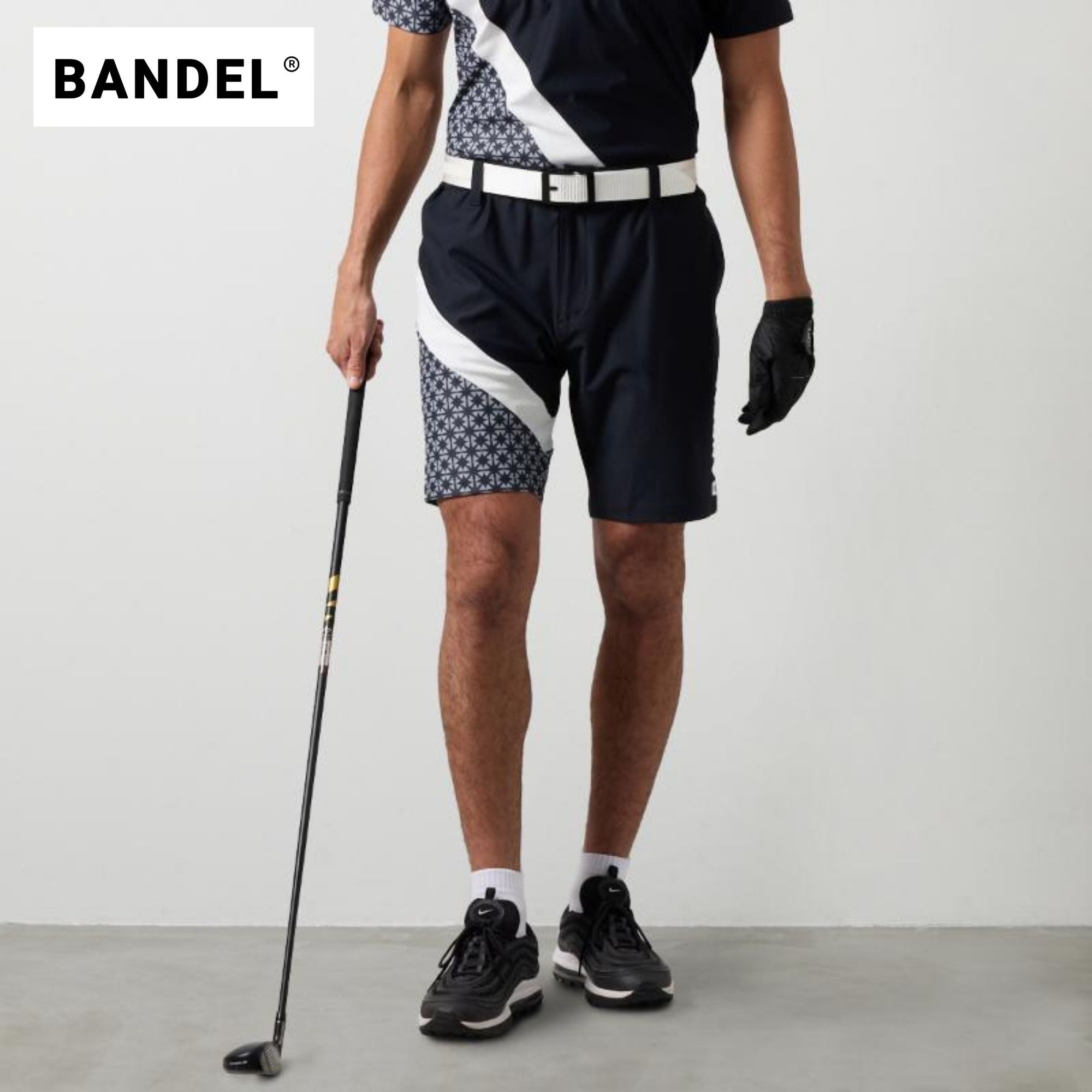 楽天市場】バンデル SIDE PANEL SWITCH HALF PANTS ゴルフウェア