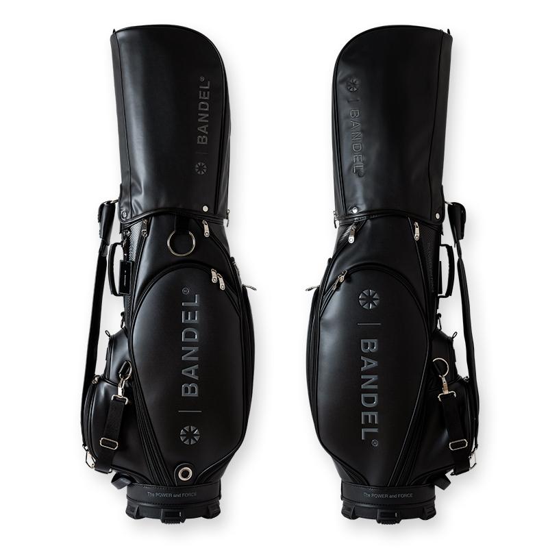 BANDEL キャディバッグ ブラック BANDEL キャディバッグ ゴルフ