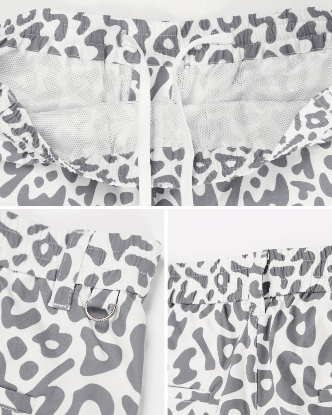 irishman 【REFLECT】signature logo half pants / 光る防水