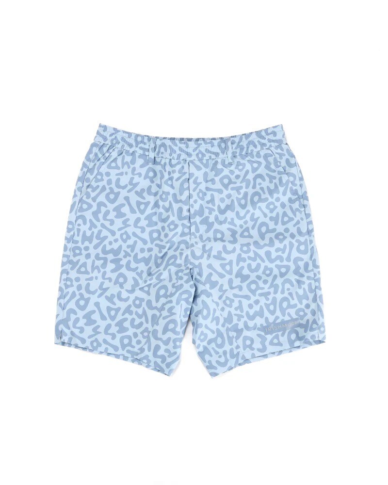 irishman 【REFLECT】signature logo half pants / 光る防水ハーフ