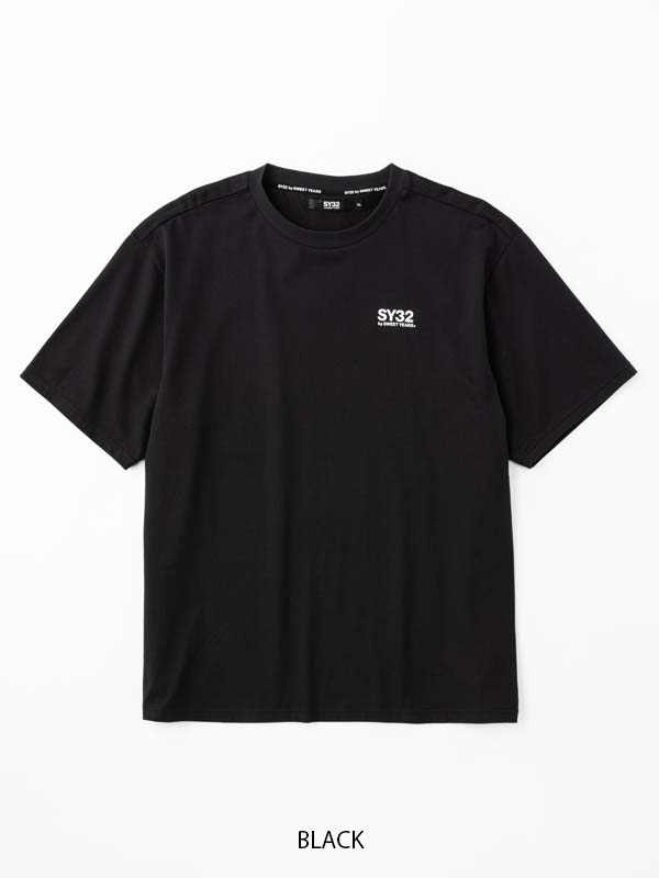 SY32 BASIC LOGO TAPE TEE ― エスワイサーティートゥー