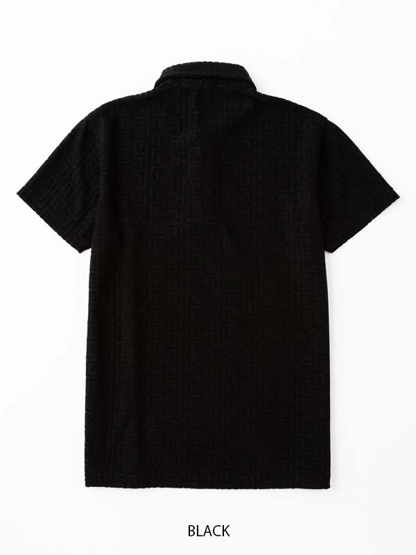 SY32 JACQUARD PILE POLO SHIRTS ― エスワイサーティートゥー