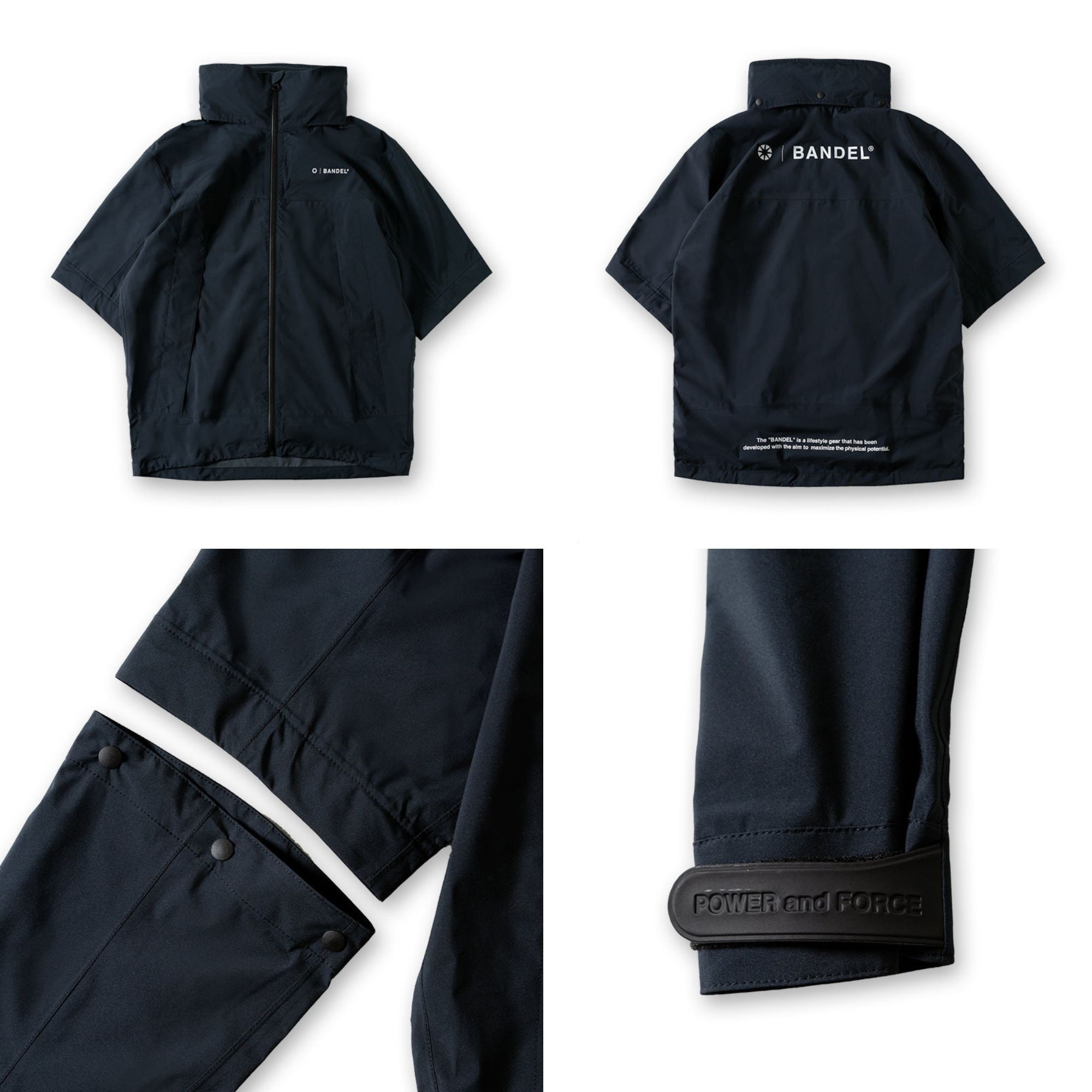 BANDEL 2.5L STRETCH RAIN SUIT【Lサイズ】 ― バンデル 2.5L