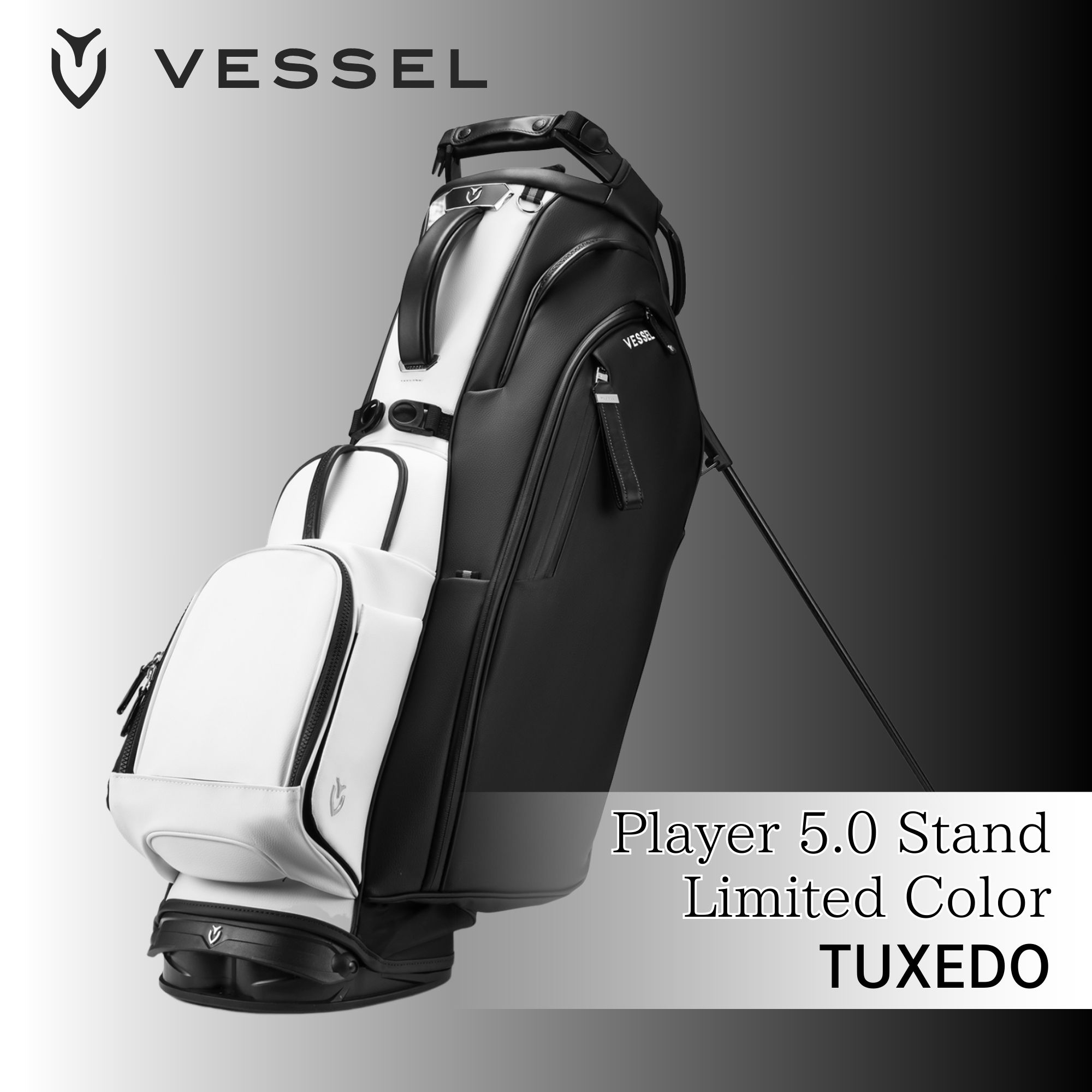 限定】VESSEL Player 5.0 Pro Stand Tuxedo ― ベゼル プレイヤー 5.0