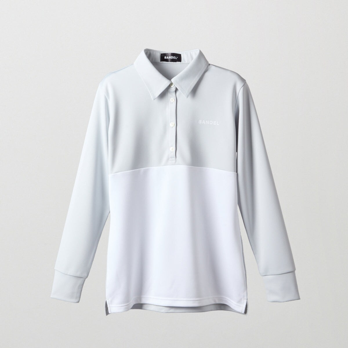 BANDEL WOMENS CHEST SWITCH L/S POLO―バンデル ウィメンズ チェスト