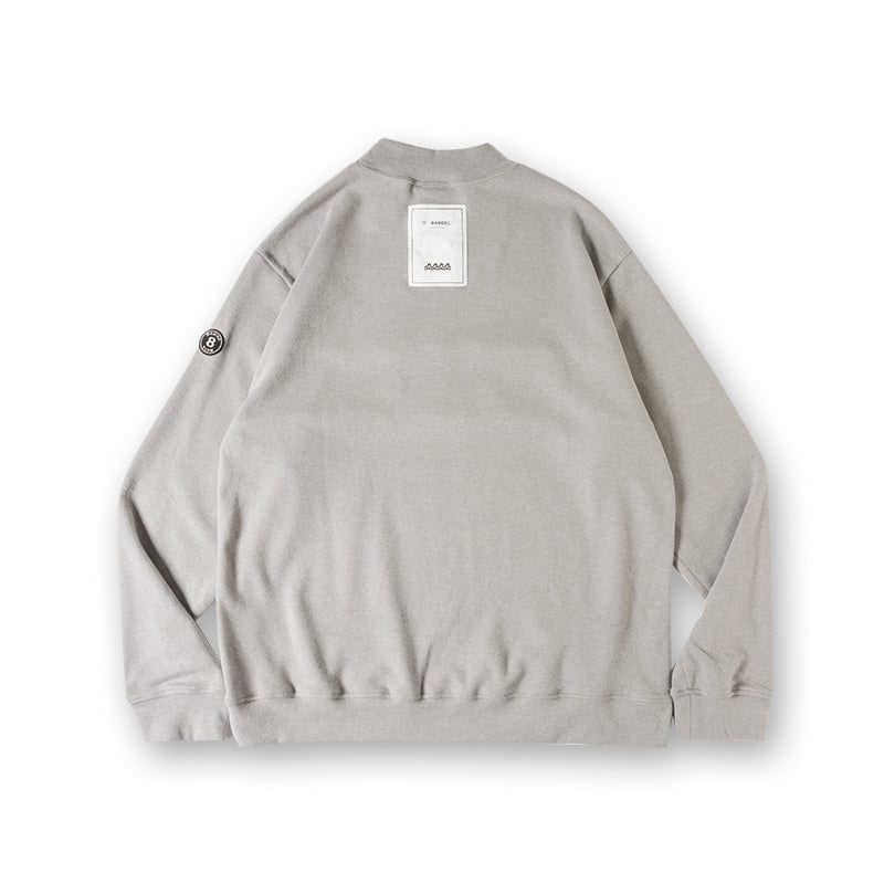 BANDEL×muta MARINE KNIT L/S MOC NECK SHIRT―バンデル×ムータ
