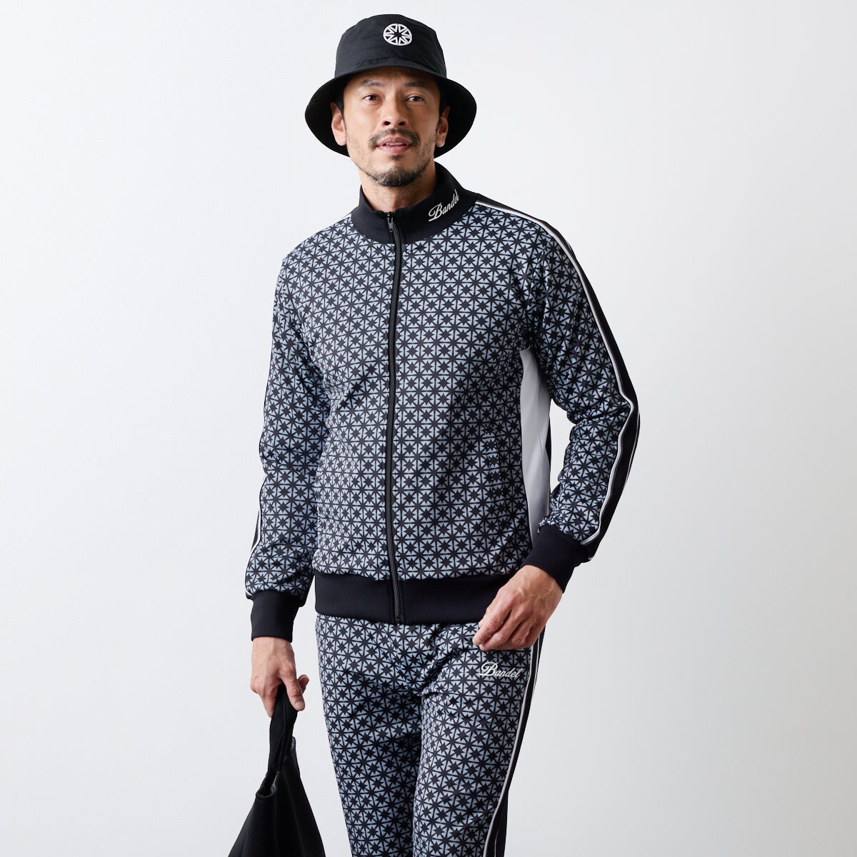 BANDEL ALLOVER SWITCH LINE BLOUSON―バンデル オールオーバー