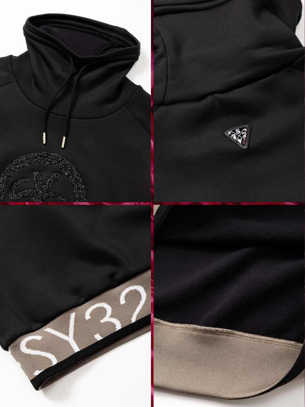 SY32 KARUISI WIDE NECK MOCK−エスワイサーティートゥー カルイシ