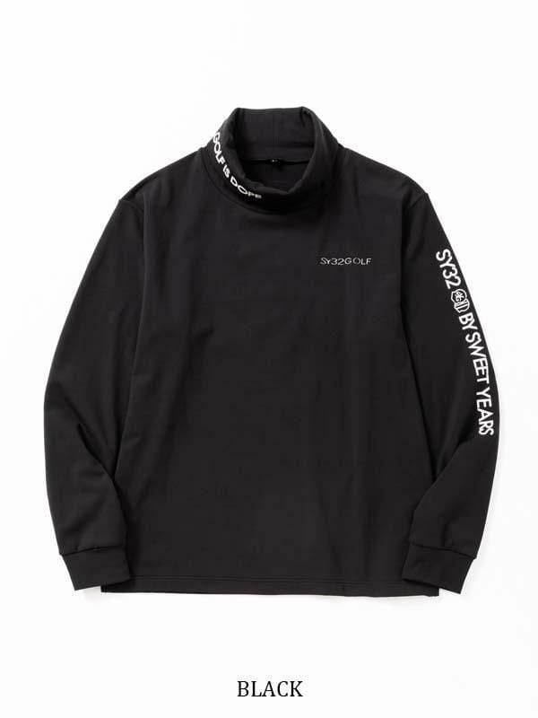 SY32 STRECH HIGHT NECK SHIRTS MENS―エスワイサーティートゥー