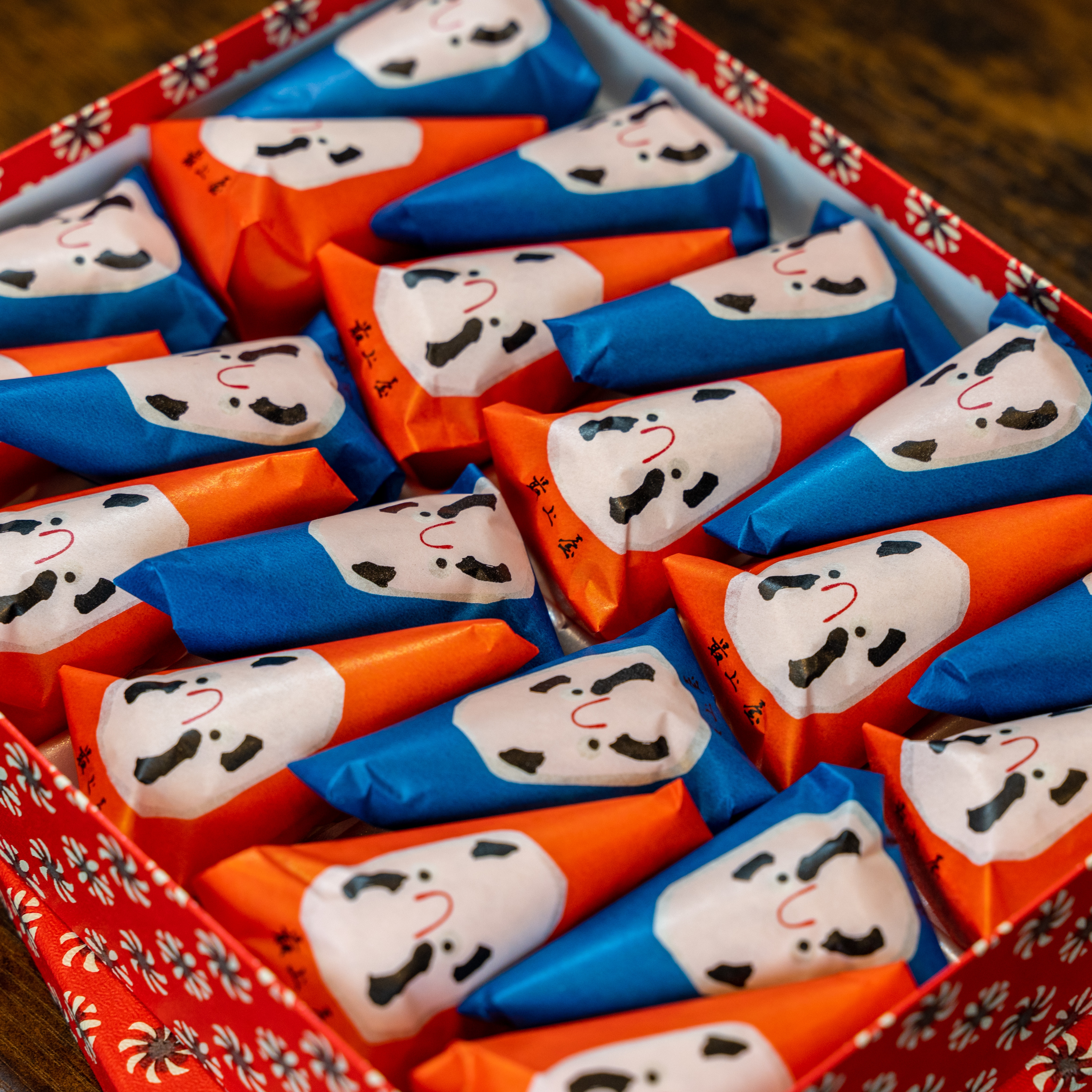 民芸菓子 三角だるま最中【20個入り】