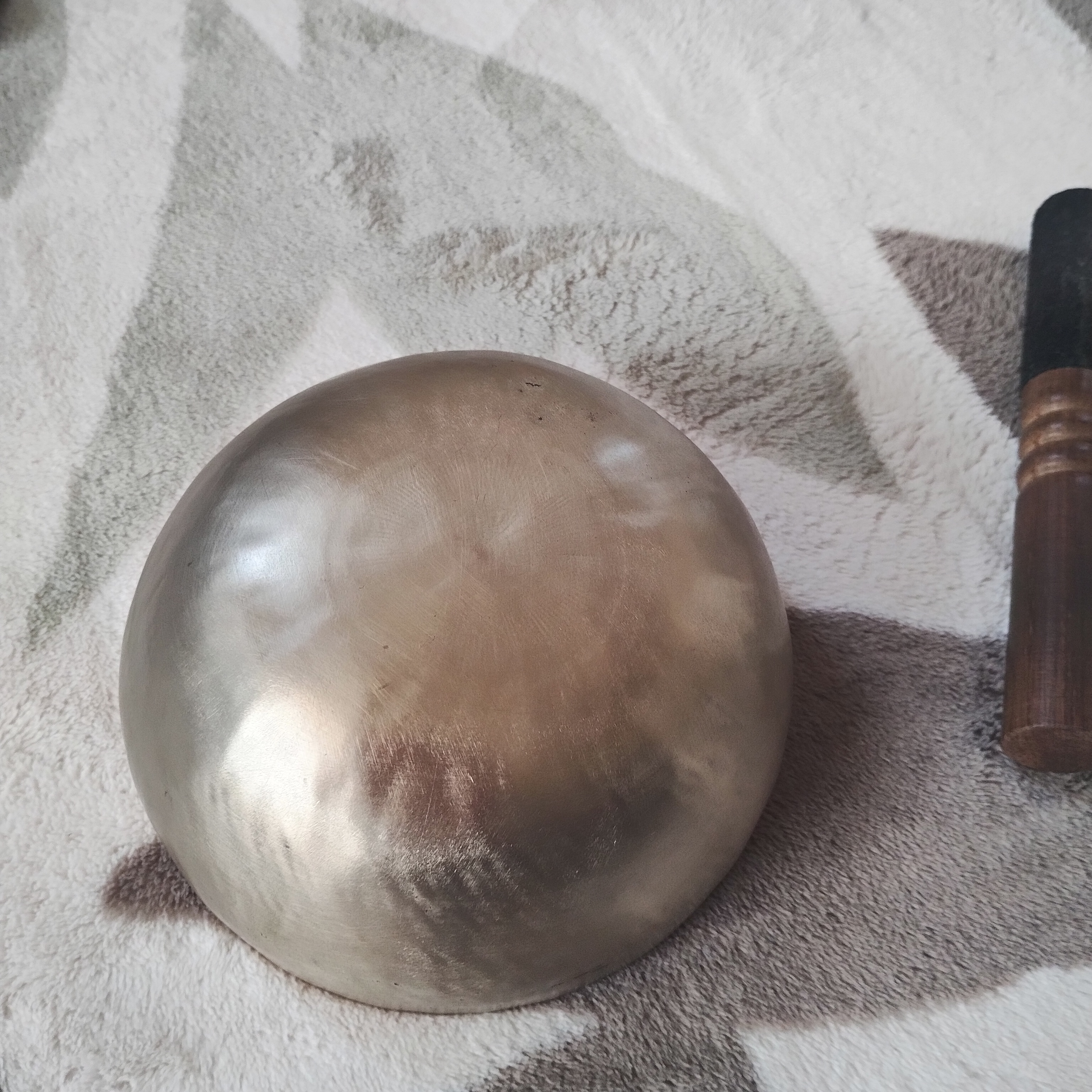 初めてのシンギングボウルセット！直径15cm A#【第6〜7チャクラ