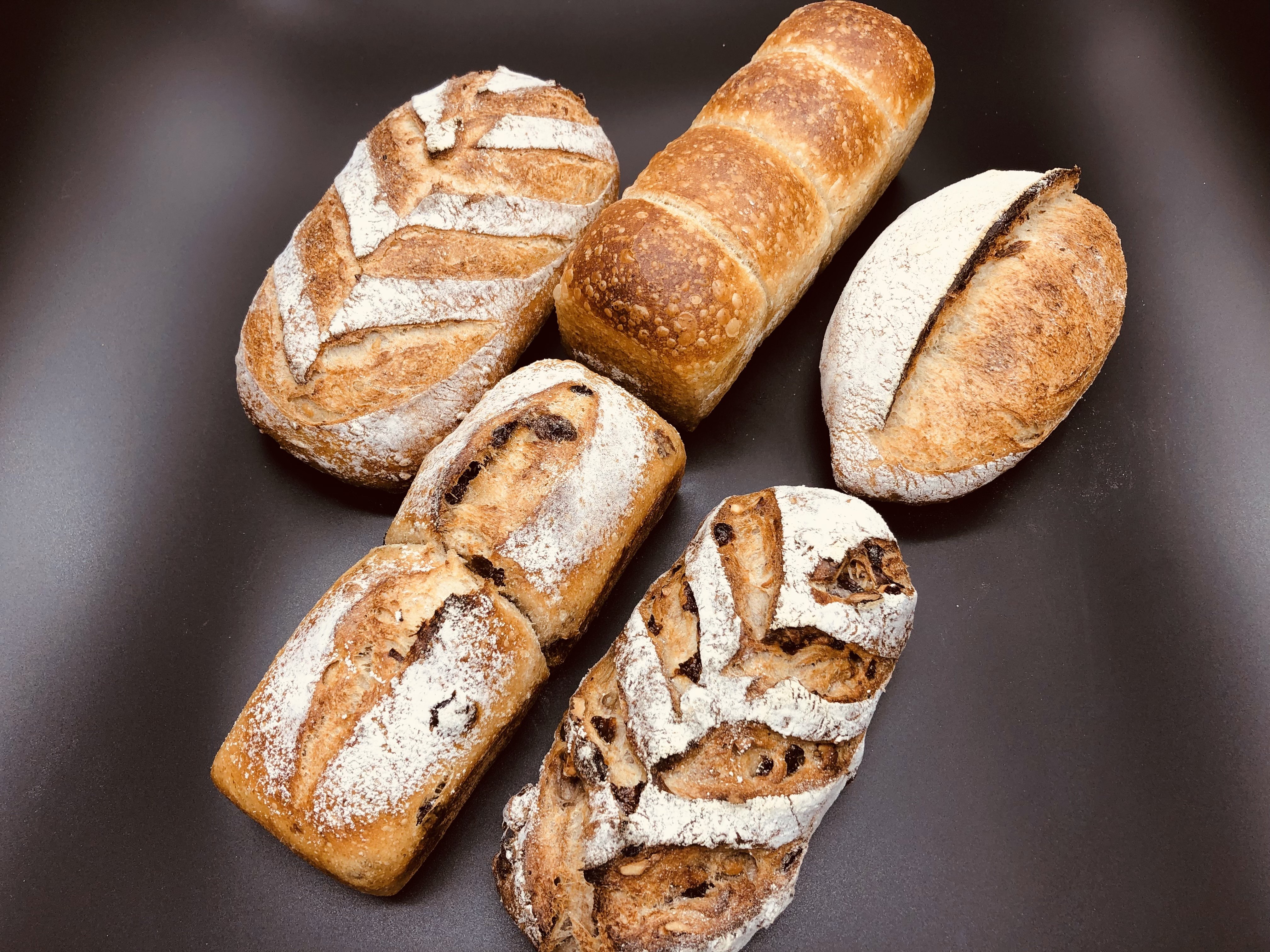 荏原様専用　信州地粉の天然酵母パン3種5個