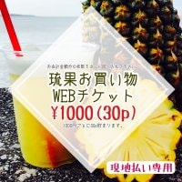 【現地払い専用】1000円お買い物WEBチケット