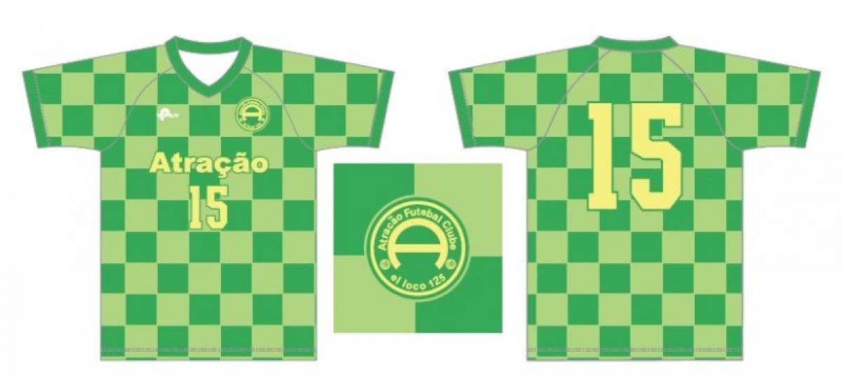 アトラソンFC　ホーム用ユニフォームシャツ