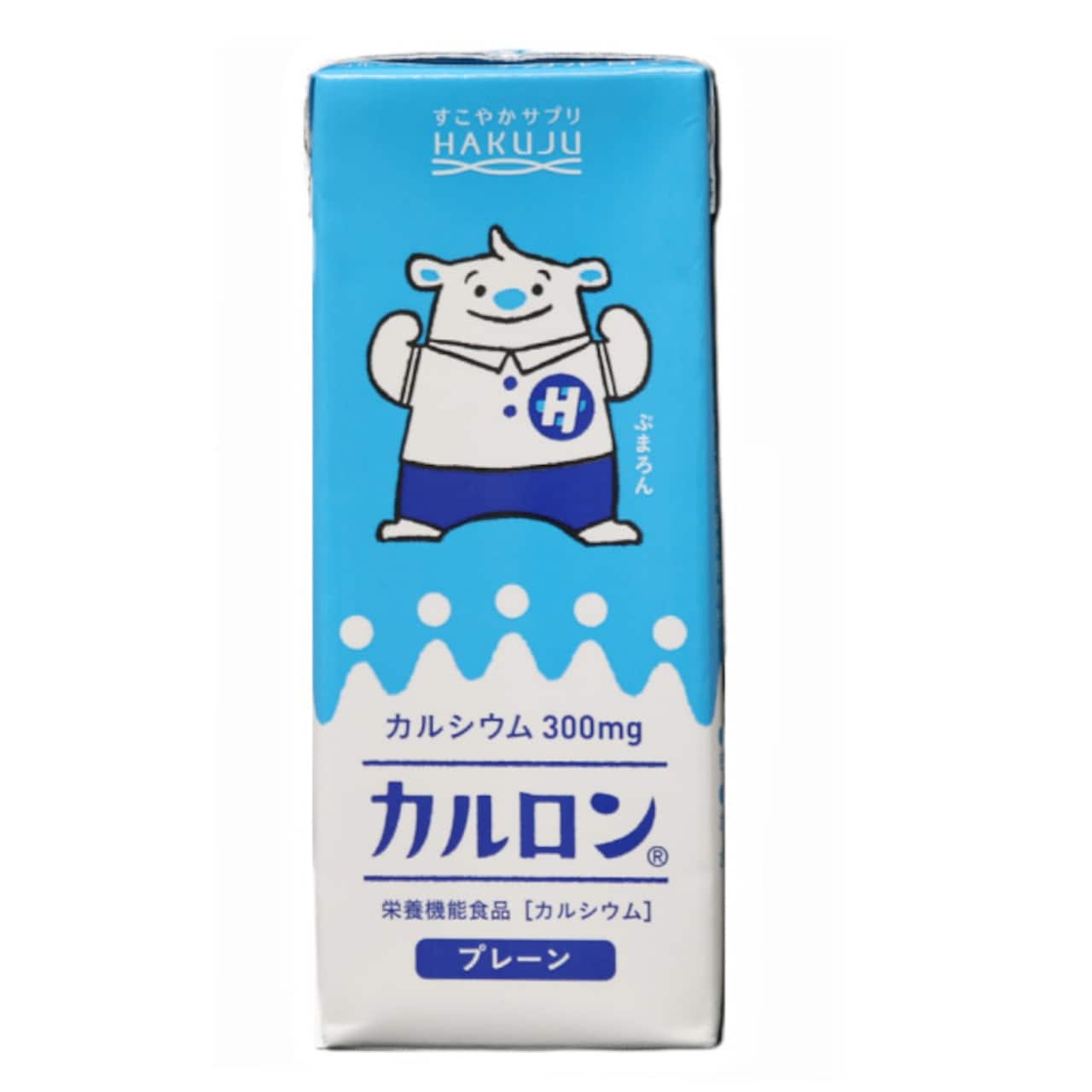 カルシウム飲料【カルロン】プレーンタイプ 200ml×24本入り