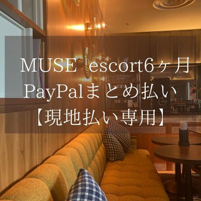 【PayPal】 MUSE escort / 6ヶ月