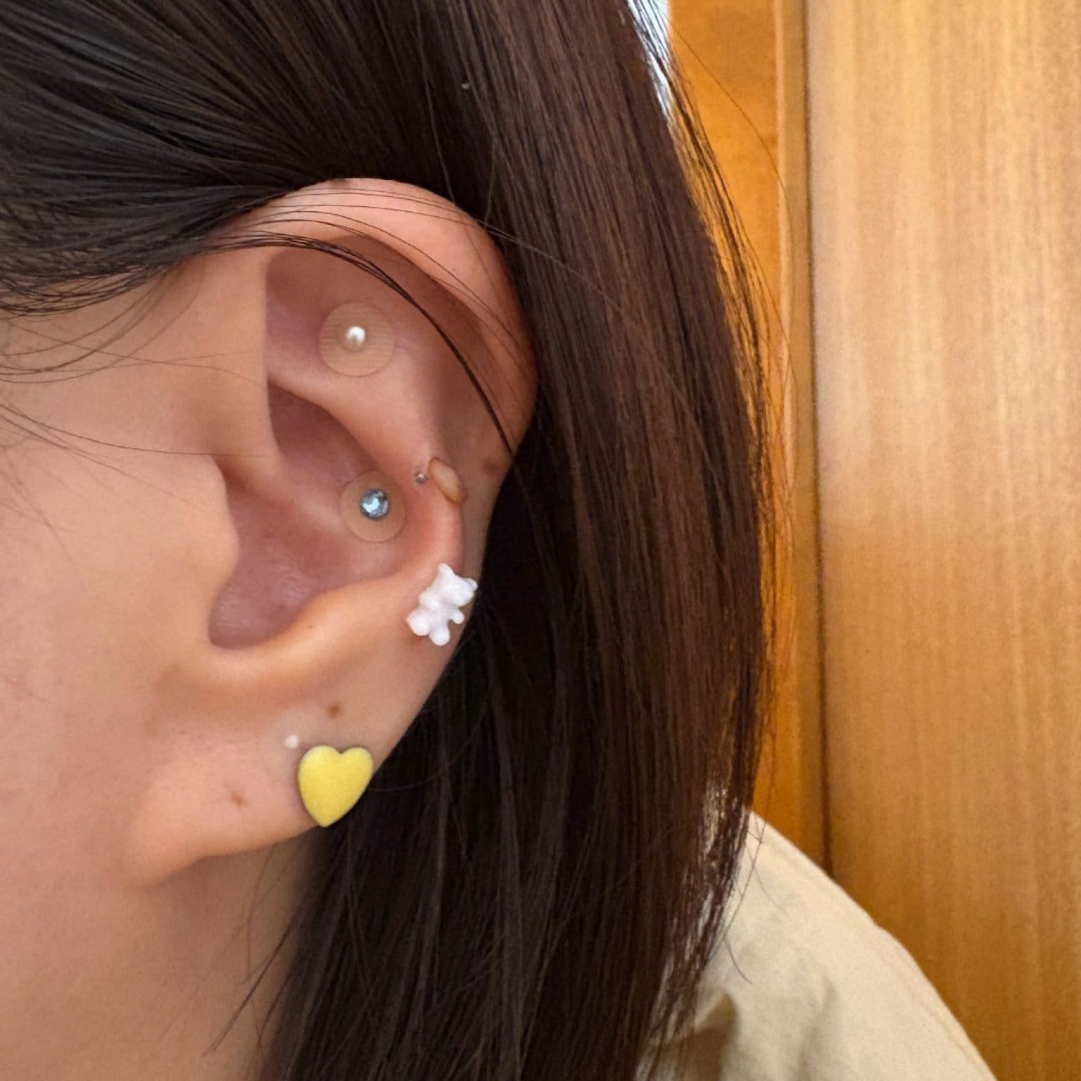 8/11　目黒住区センター（三田分室）　耳ツボジュエリー予約券　