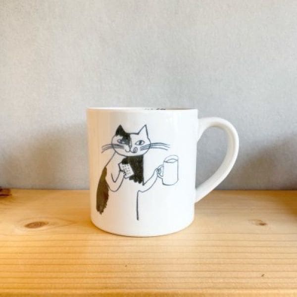 猫のマグカップ／大／【トラネコボンボン×倉敷意匠計画室】