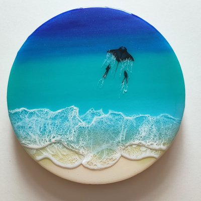 【ORDER】Ocean Art（オーシャンアート）アートパネル丸型