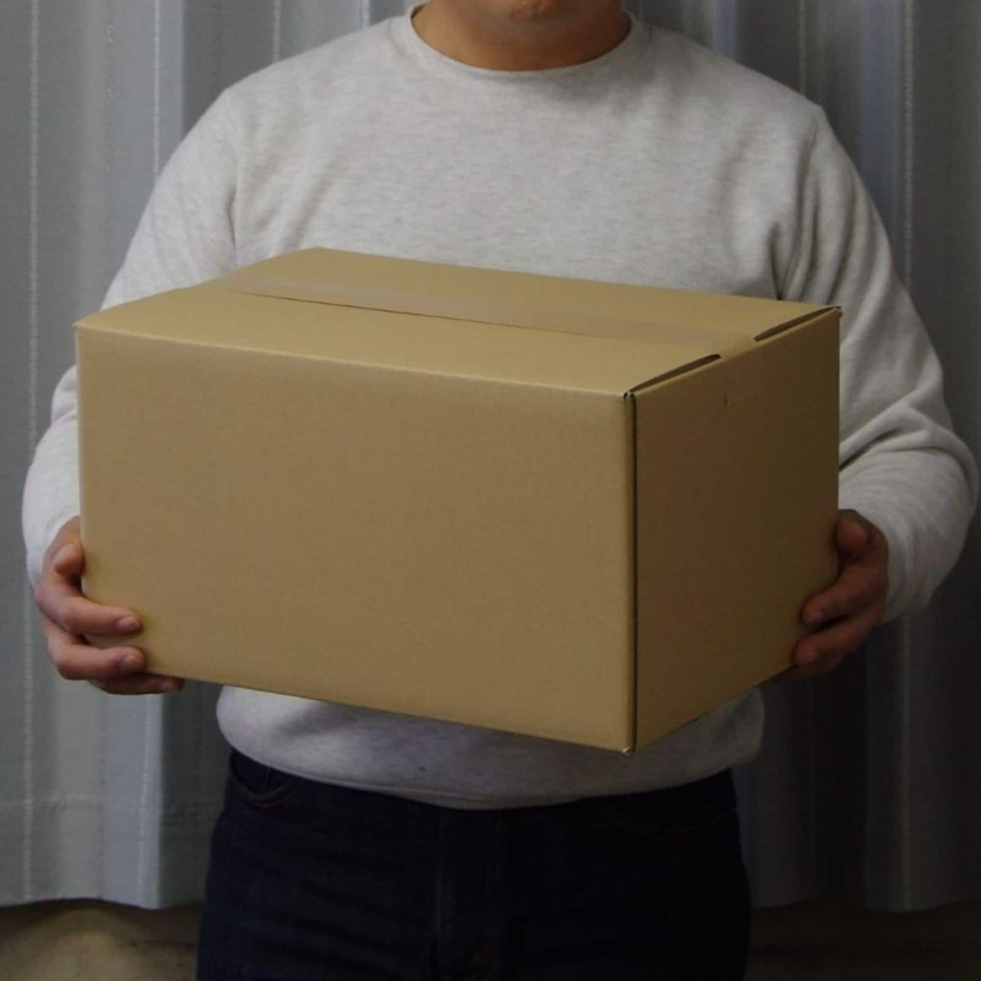 宅配100サイズ ダンボール箱 20枚ｾｯﾄ (内寸) 394㎜×274㎜×212㎜