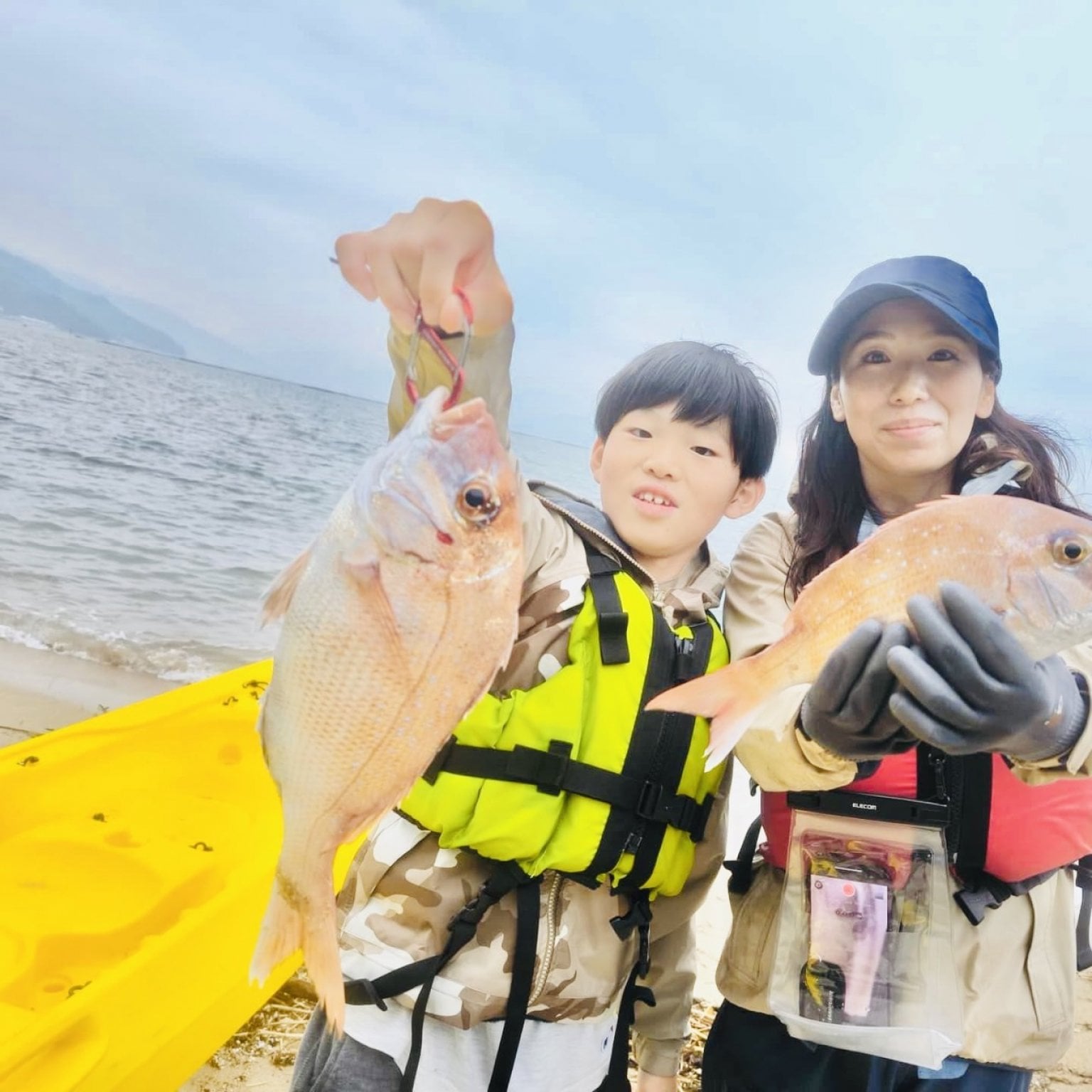 5組限定！ガッツリ魚釣り‼︎カヤックフィッシング！鯛めし付き🎵