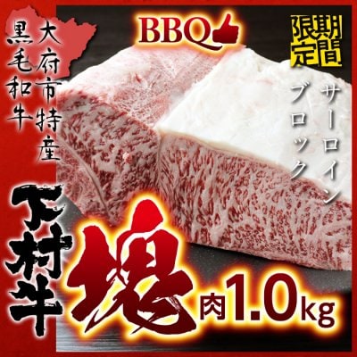 特選サーロイン塊肉［1.0kg］