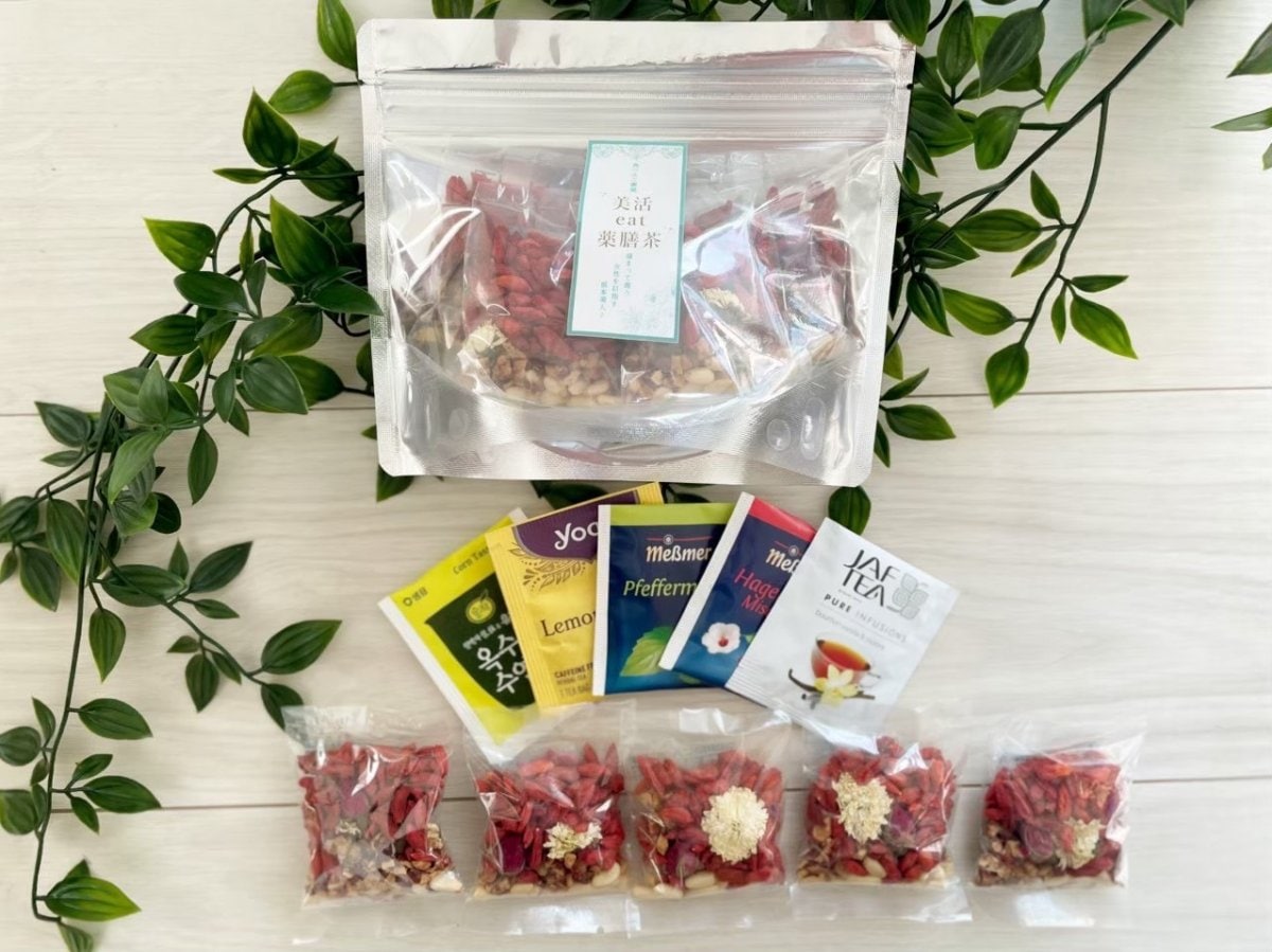 食べる薬膳茶　5種アソートパック　美活eat薬膳茶