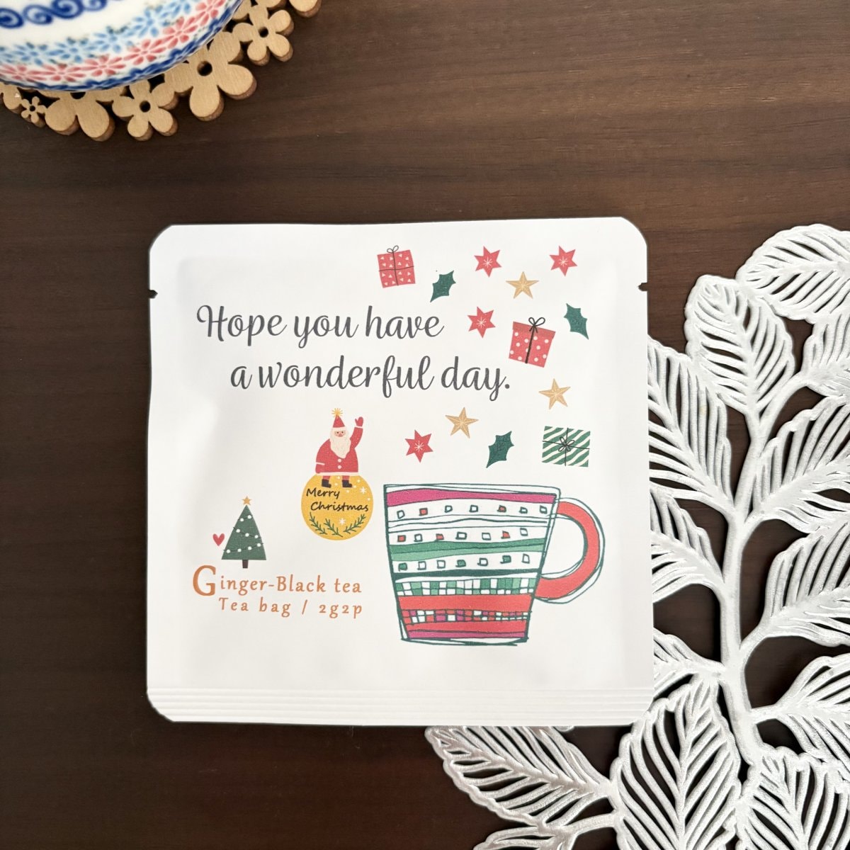 【クリスマス限定】Ginger Tea 生姜紅茶ティーバッグ（3g×2P）