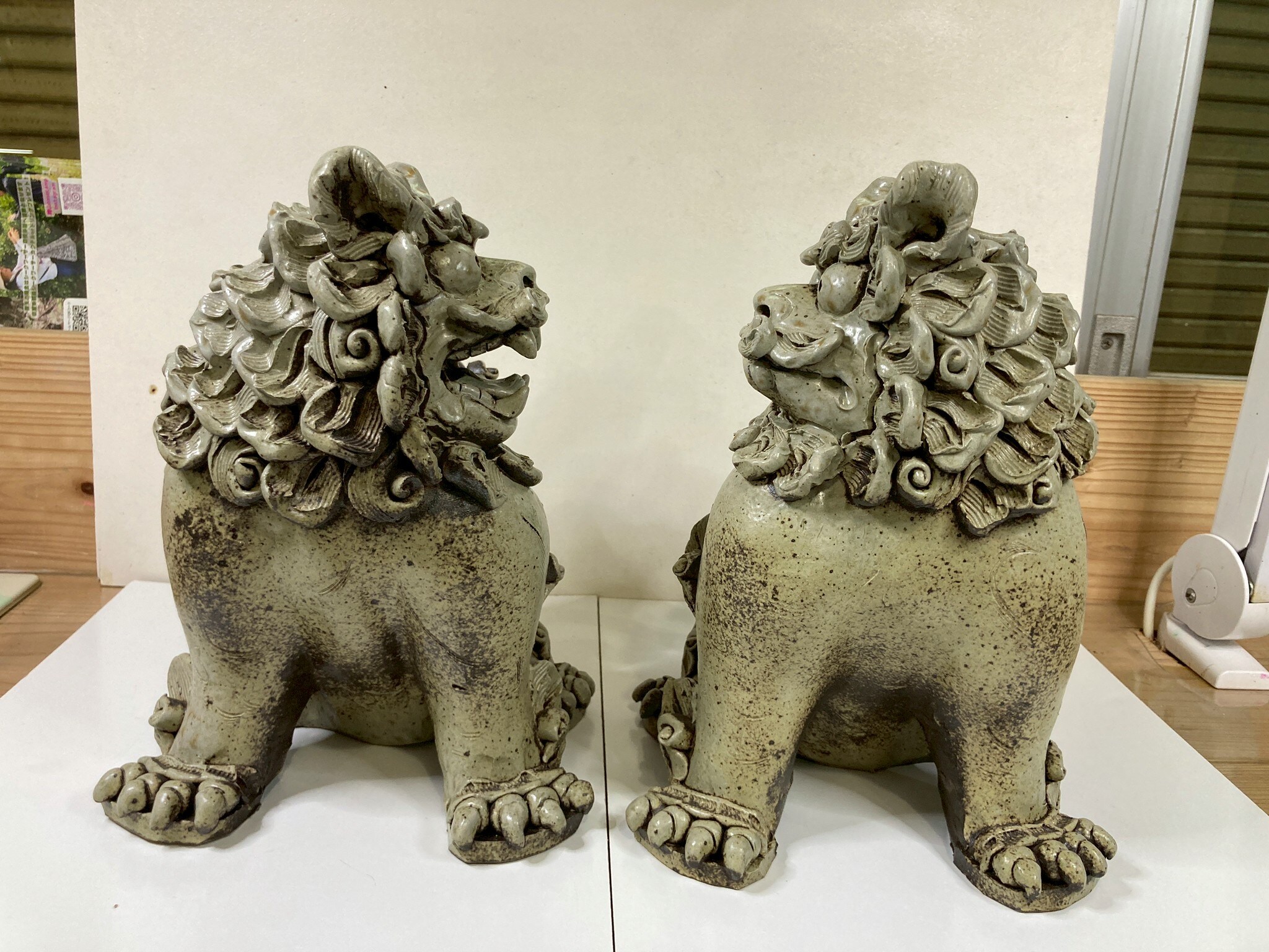 佐久間 栄さん】門柱（立）H270|灰色|糸満工芸陶苑